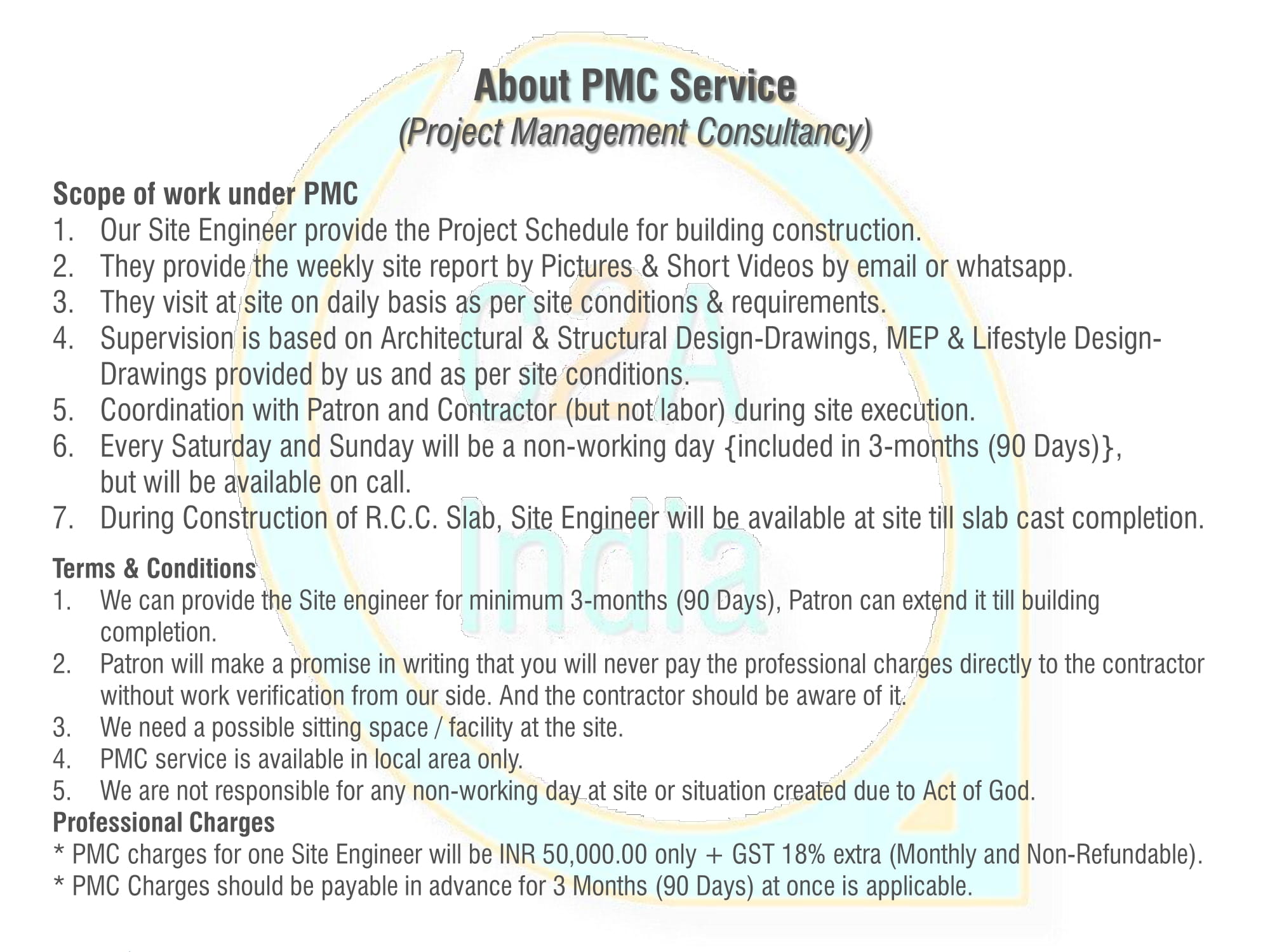 About PMC Service